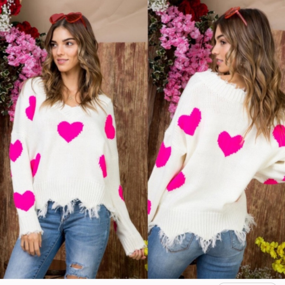 Super Cute Distressed Sweater - Picture 5 of 5